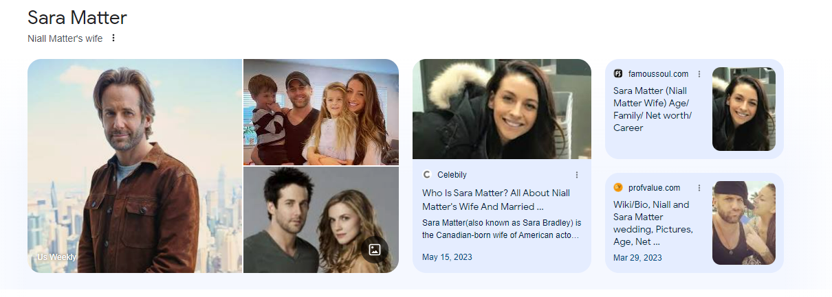 Sara Matter Biography