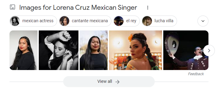 Lorena Cruz Mexican Singer Biography