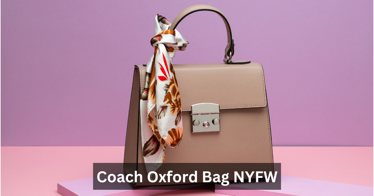 Coach Oxford Bag NYFW