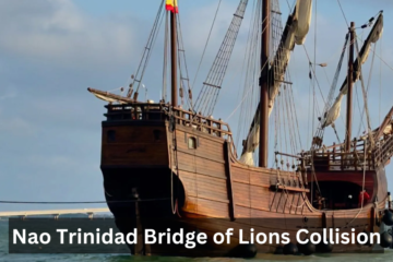 Nao Trinidad Bridge of Lions Collision