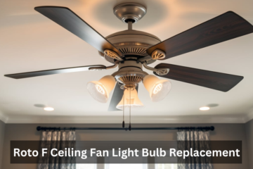 Roto F Ceiling Fan Light Bulb Replacement